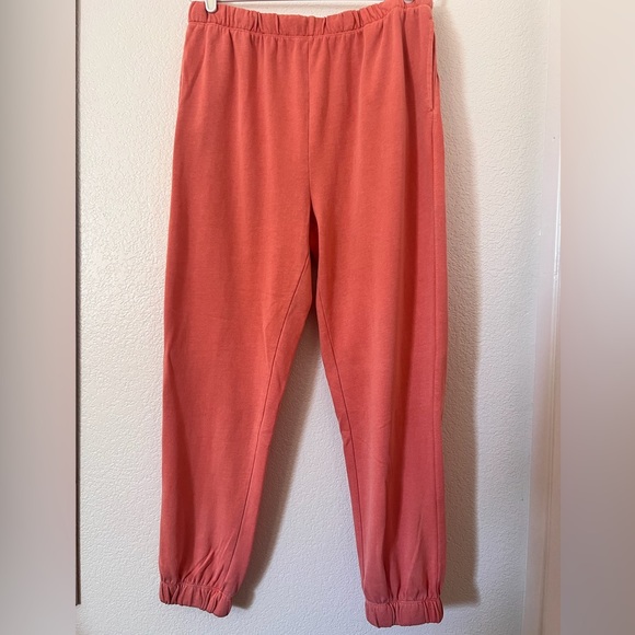 NWT Cotton On Ladies XL Salmon High-Rise Trackpants - Picture 1 of 8
